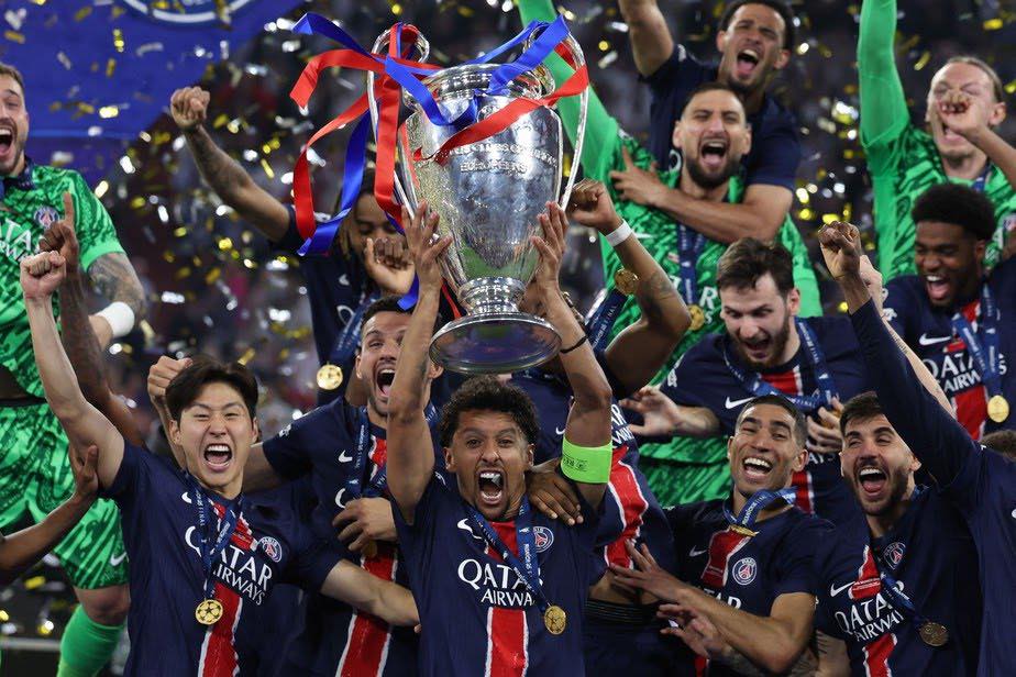 PSG vence sua primeira Champions League