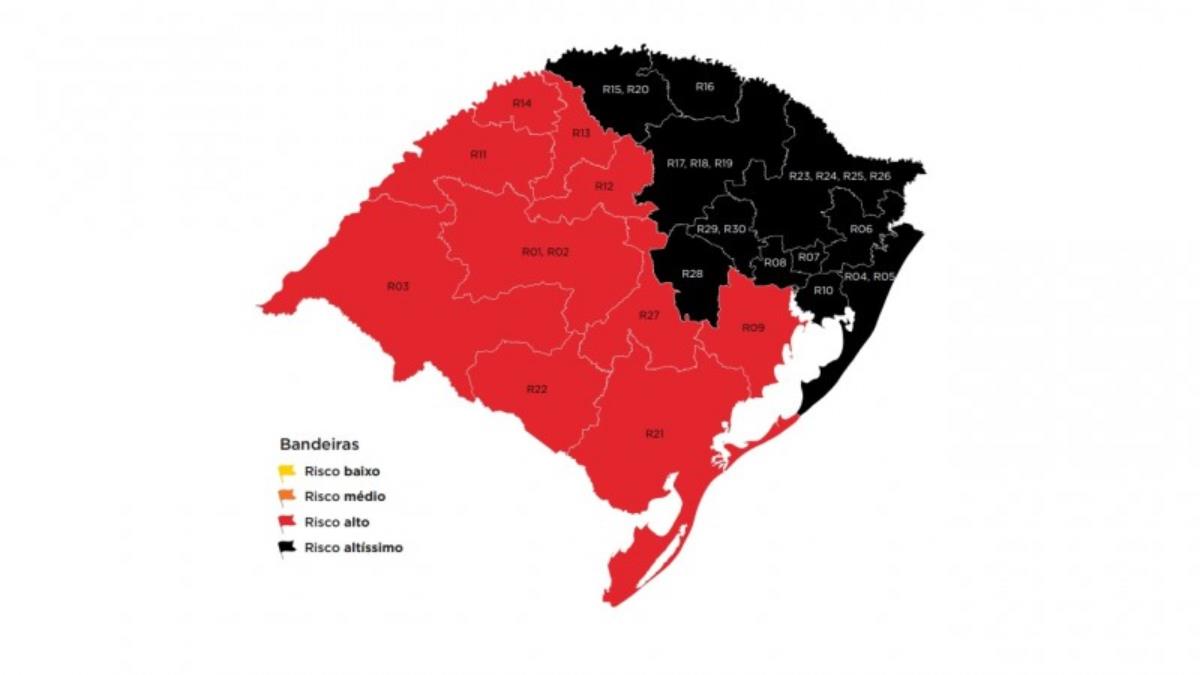 Alerta máximo para Estado e Municípios