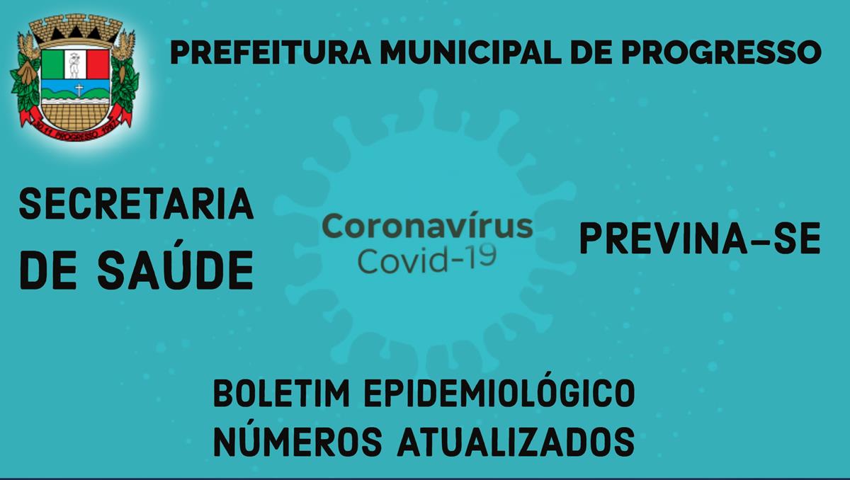 Boletim com números atualizados da Covid-19 em 05/05