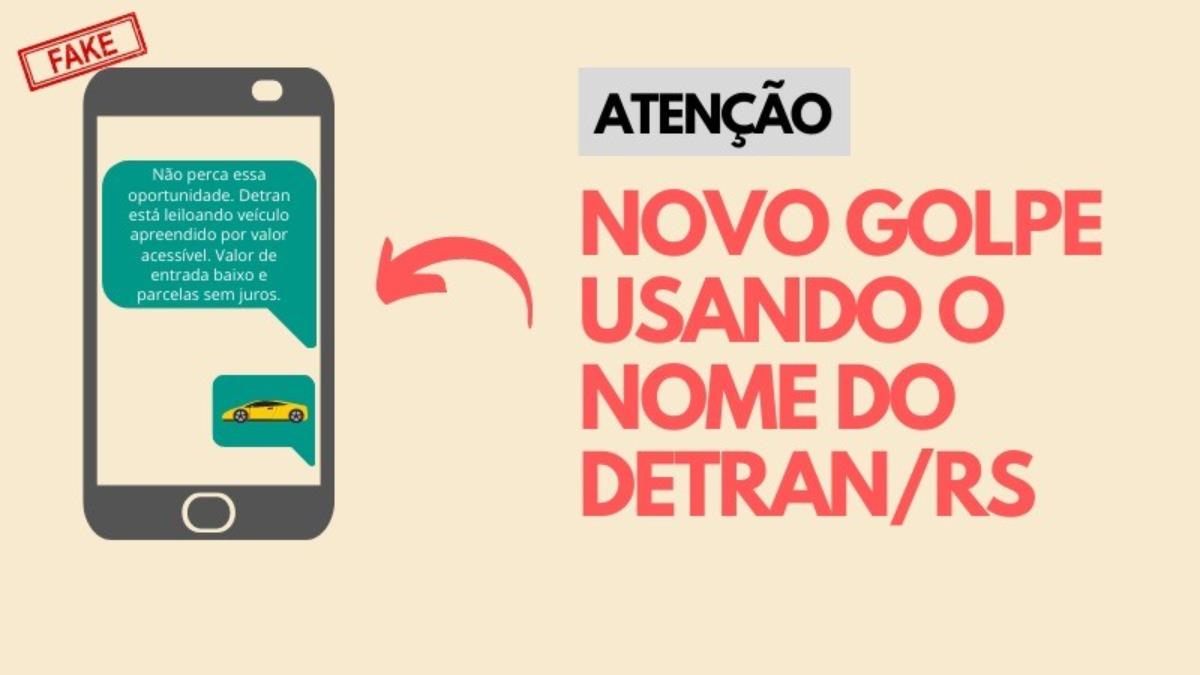 DetranRS alerta que não leiloa veículos via redes sociais ou aplicativos