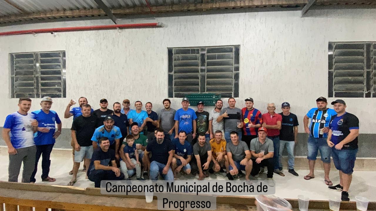 Campeonato Municipal de Bocha de Progresso
