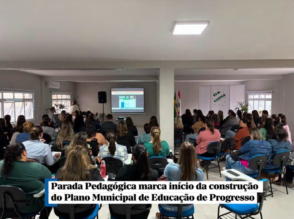 Parada Pedagógica marca início da construção do Plano Municipal de Educação de Progresso