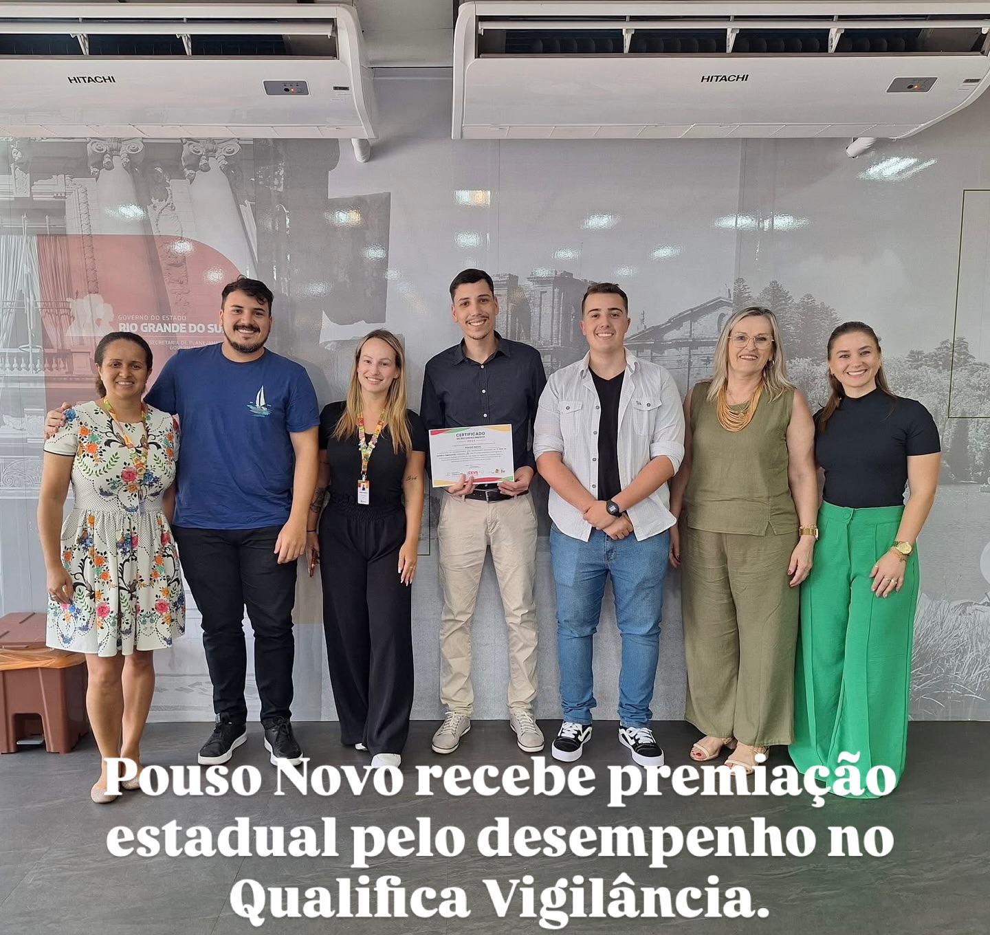  Município de Pouso Novo recebe premiação estadual pelo desempenho no Qualifica Vigilância.