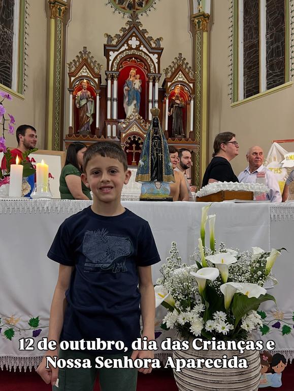 12 DE OUTUBRO  DIA DAS CRIANÇAS E DE NOSSA SENHORA APARECIDA