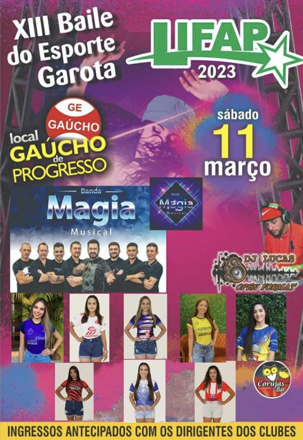 13° Baile do Esporte - Escolha da Garota LIFAP 2023