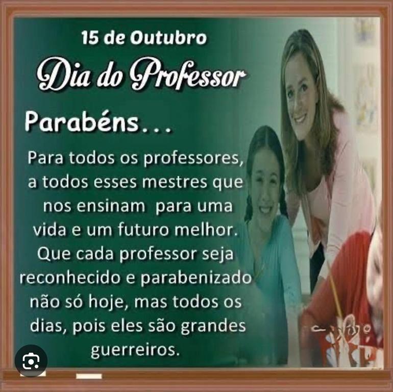 15 DE OUTUBRO DIA DO PROFESSOR