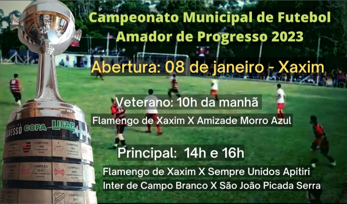 31° Campeonato Municipal de Futebol de Campo começa dia 08 de janeiro em Xaxim