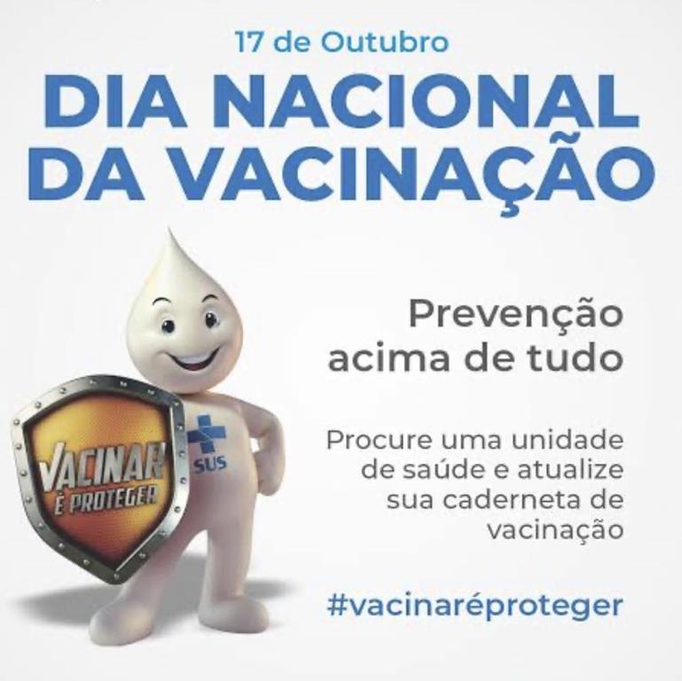 ALERTA PARA A IMPORTÂNCIA DAS VACINAS NESTE DIA NACIONAL DA VACINAÇÃO 