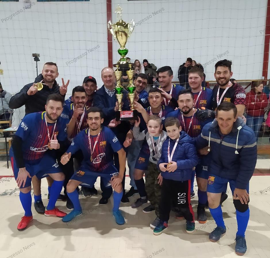 Bar Sem Lona Campeão Municipal de Futsal 2022 Força Livre e Veterano