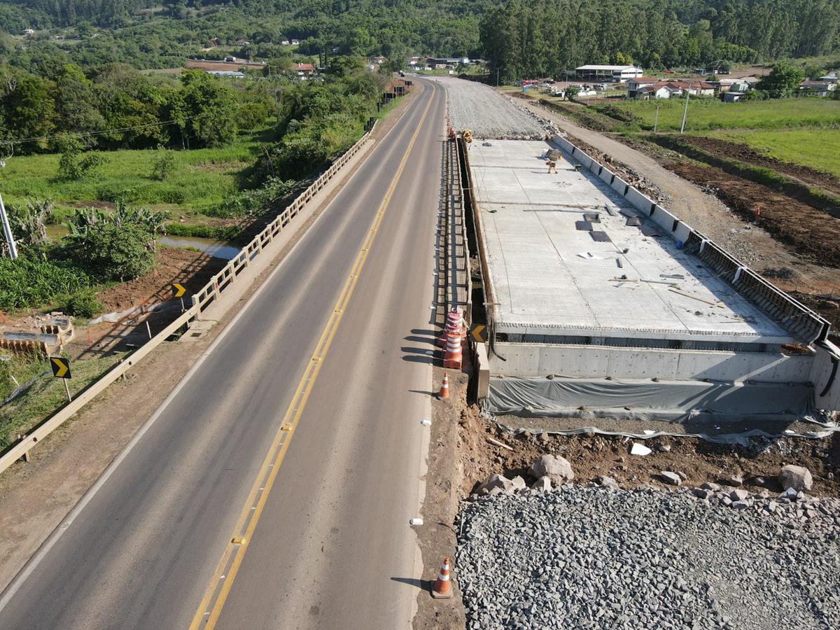 CCR Via Sul conclui cinco novas pontes na BR 386