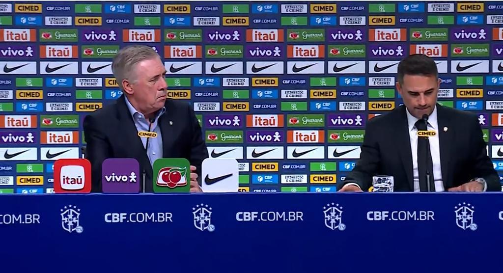 Convocados da Seleção: veja a lista de Carlo Ancelotti para enfrentar Coreia do Sul e Japão