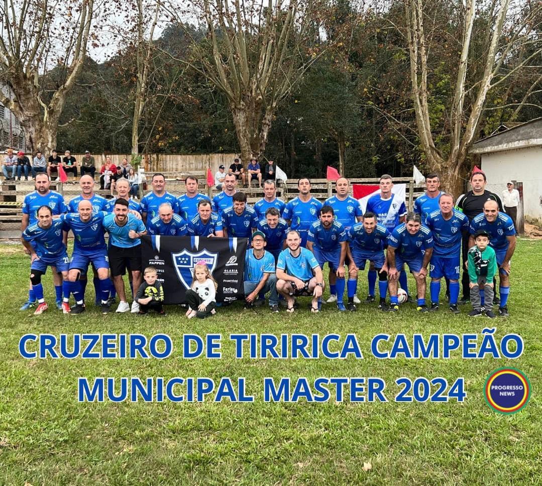 Cruzeiro de Tiririca é campeão do Master 2024 