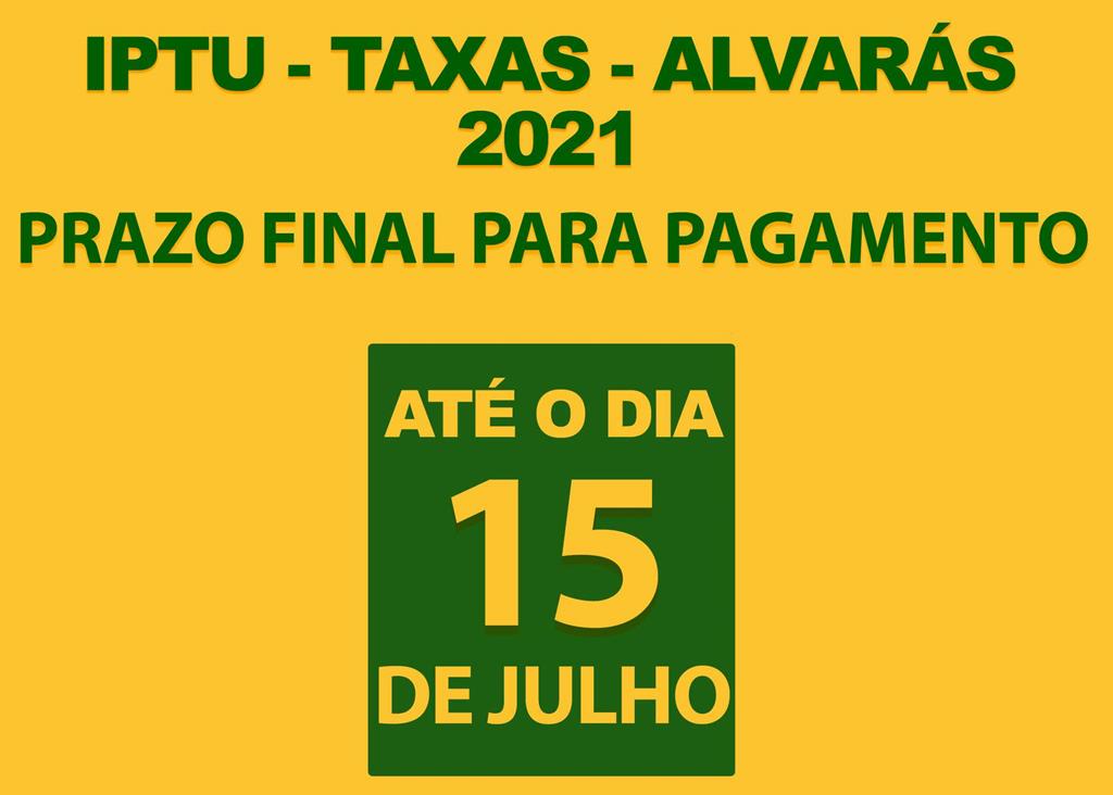 Evite correções pagando até dia 15 as Guias, Taxas e Alvarás