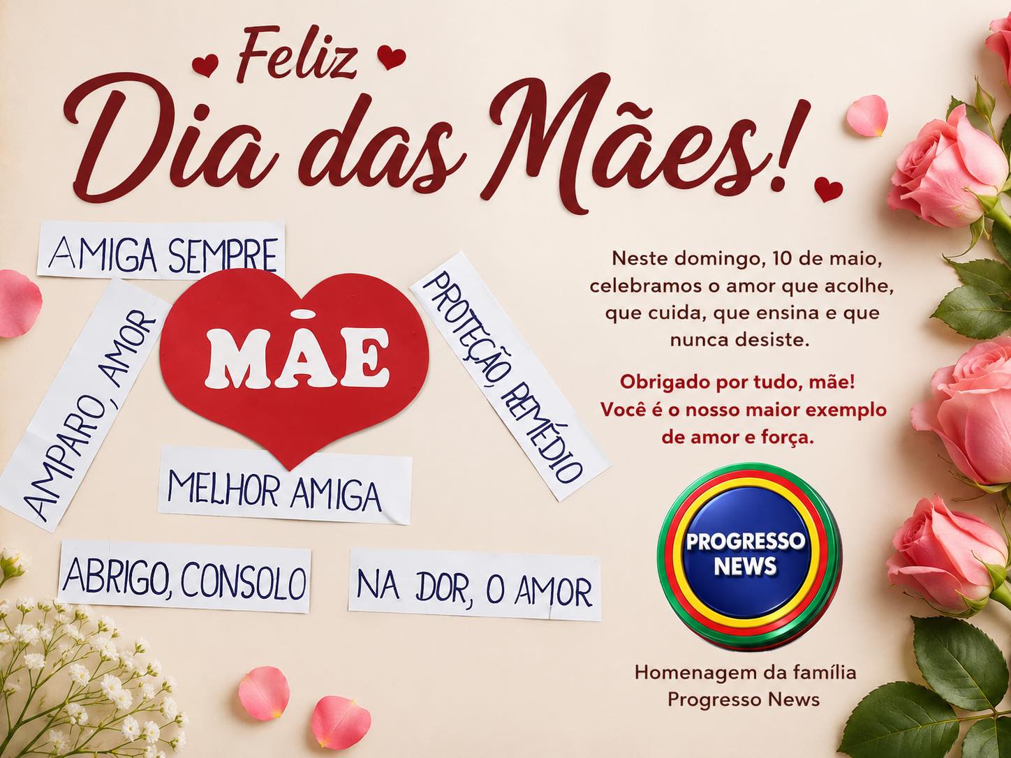 Feliz Dia das Mães!