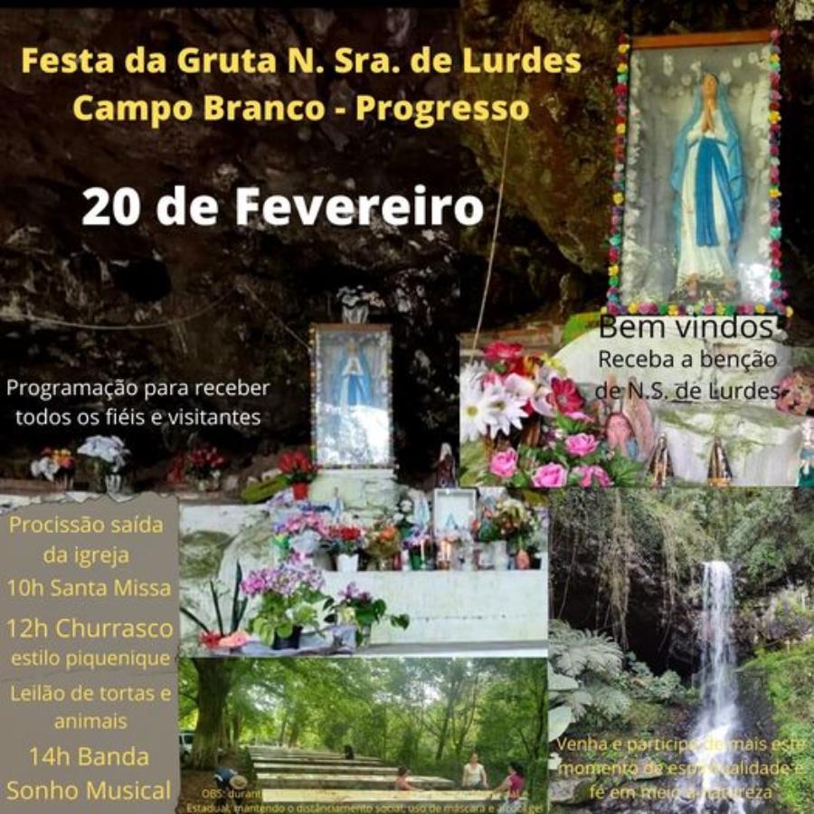 Festa da gruta de Campo Branco Progresso