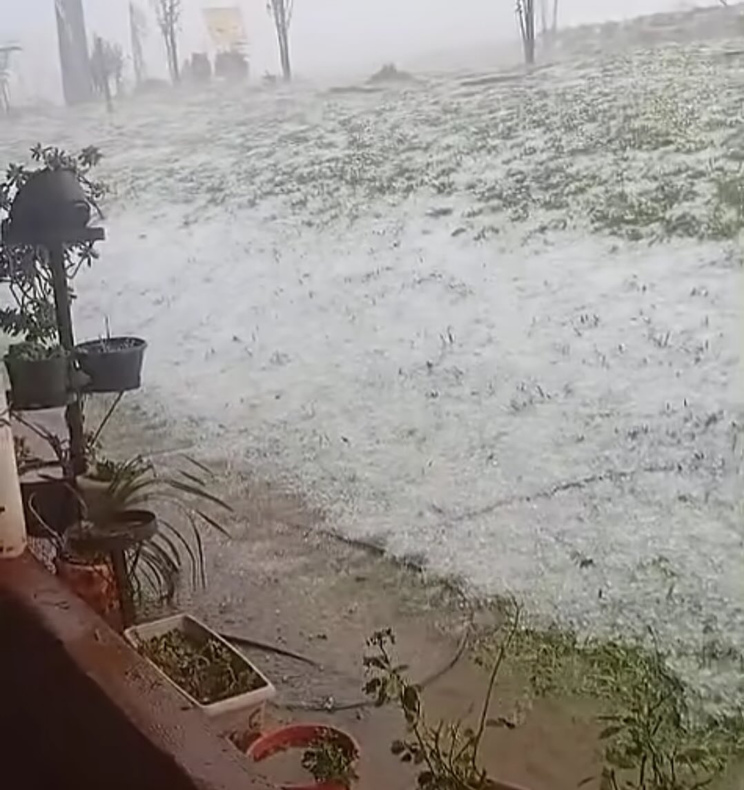 Forte temporal atinge o RS com granizo e ventos de 100 km/h