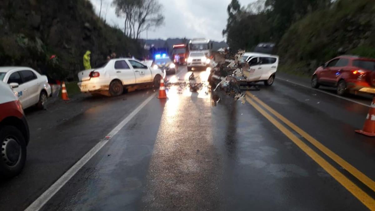 Grave acidente com vítima fatal na BR 386 em São José do Herval