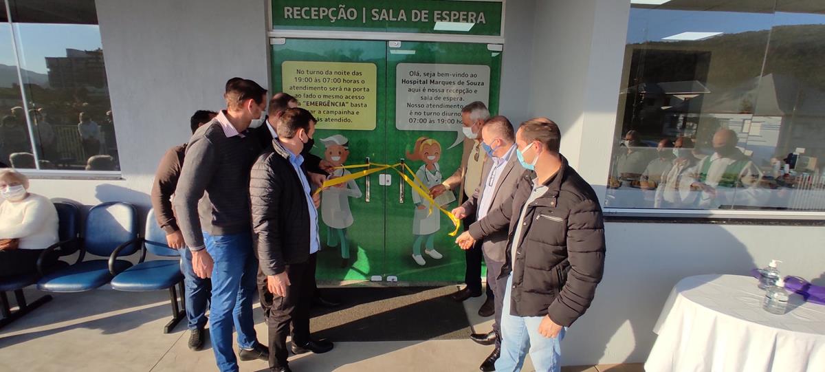 Hospital de Marques de Souza inaugura obras