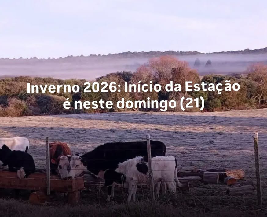 Inverno 2026: Frente Fria e Alerta de Temporais Marcam o Início da Estação no Rio Grande do Sul e em Progresso