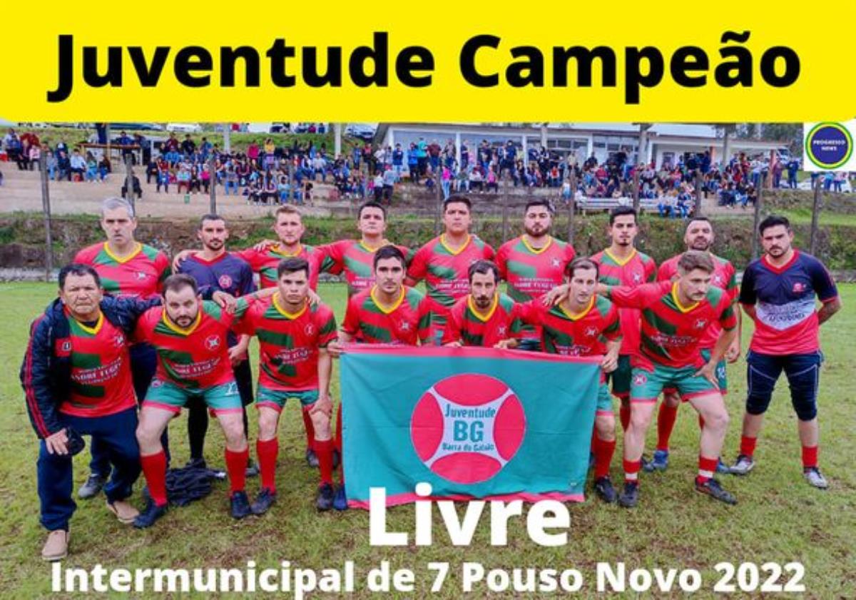 Juventude é Campeão Intermunicipal de futebol 7 de Pouso Novo 2022