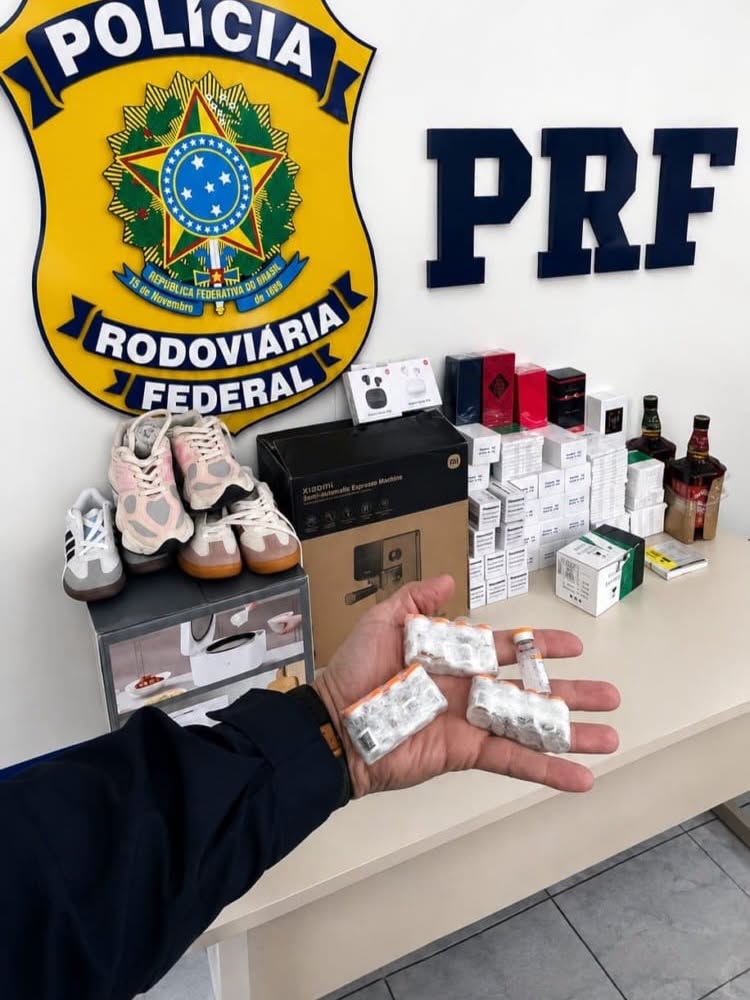 Medicamentos vindos do Paraguai são apreendidos na BR-470 em Bento Gonçalves