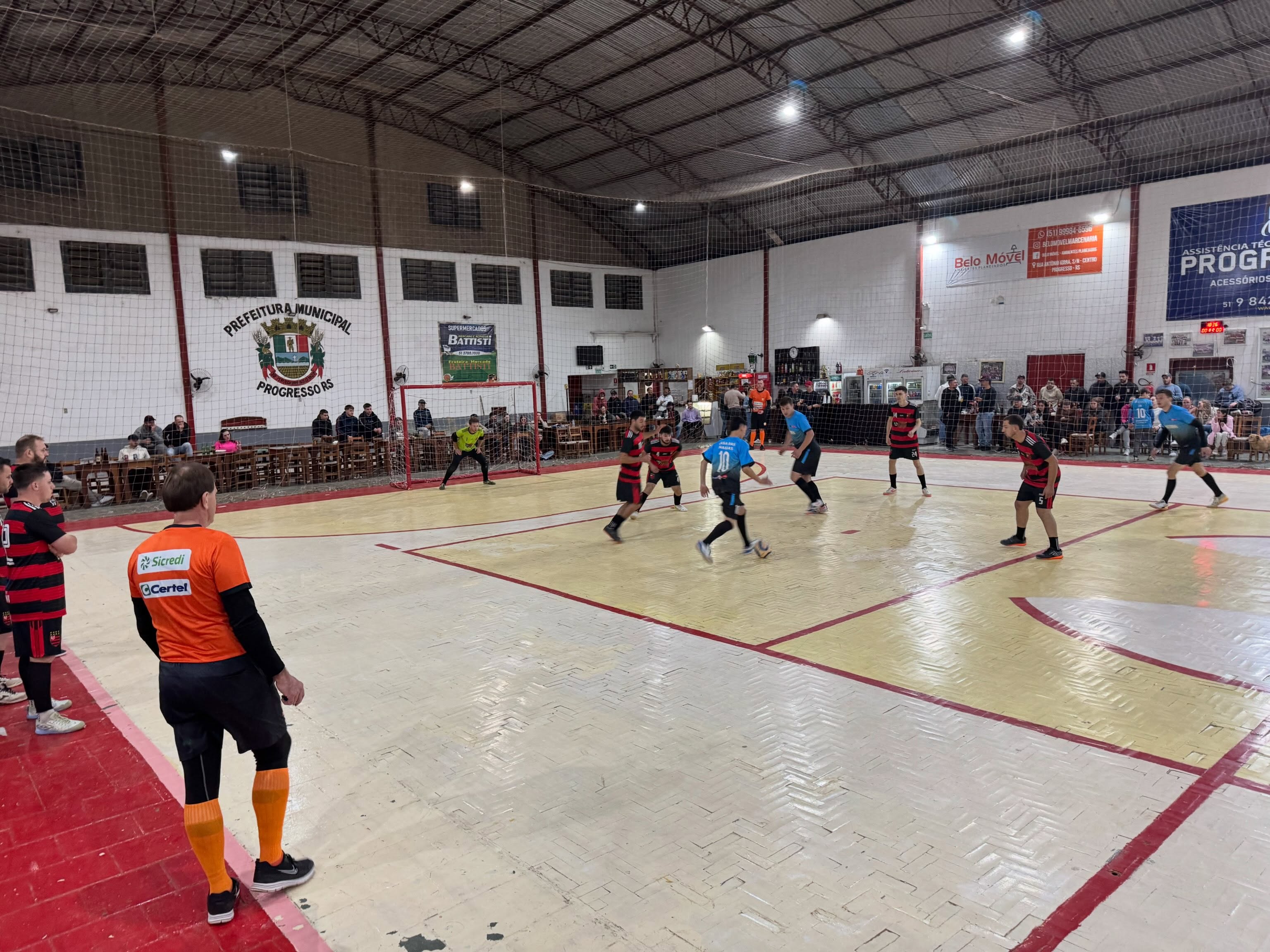 Oitava Rodada do Municipal de Futsal de Progresso é Marcada pelo Equilíbrio nos Resultados
