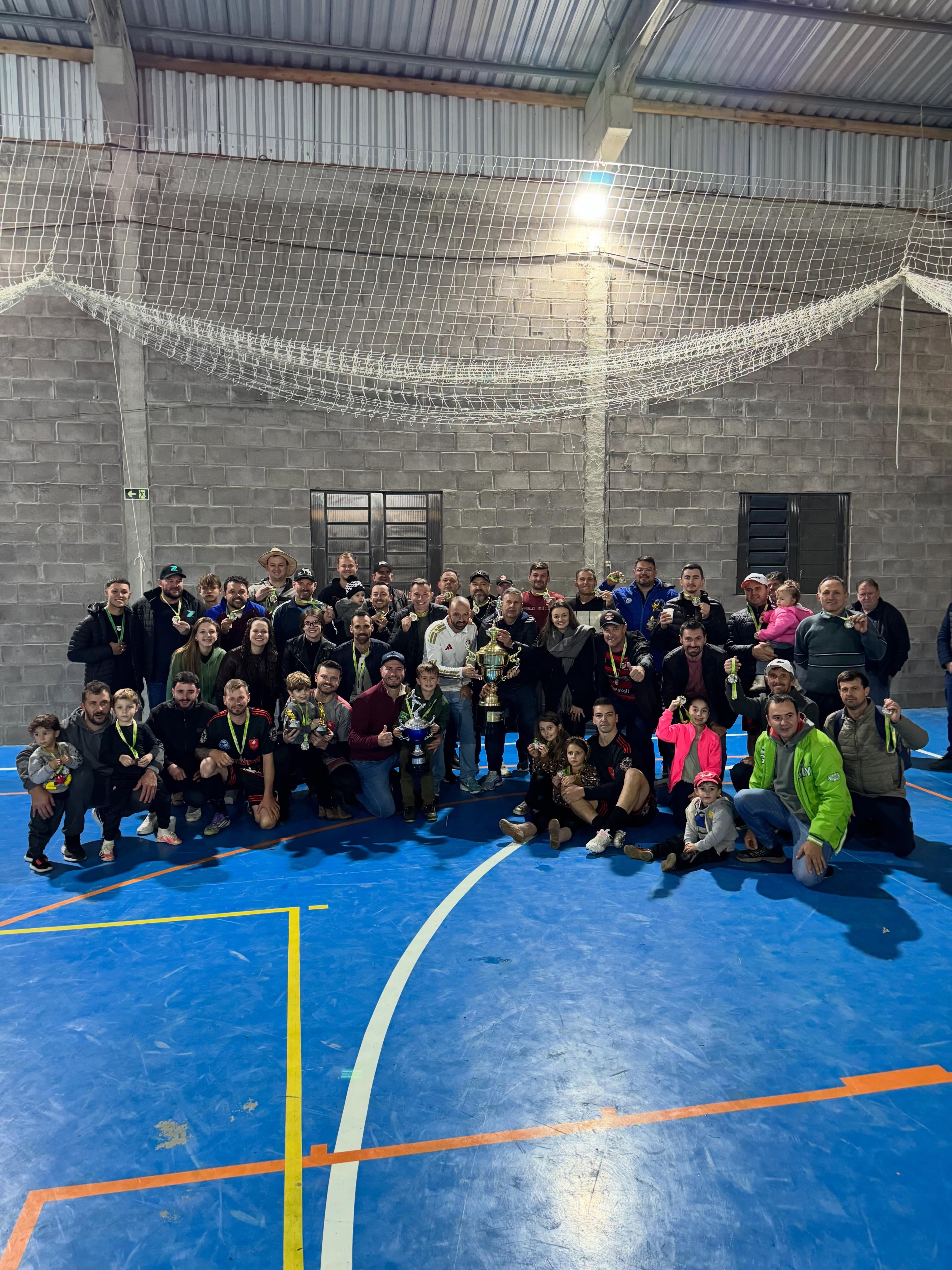 Premiação do Campeonato Municipal de Veteranos e Aspirantes 