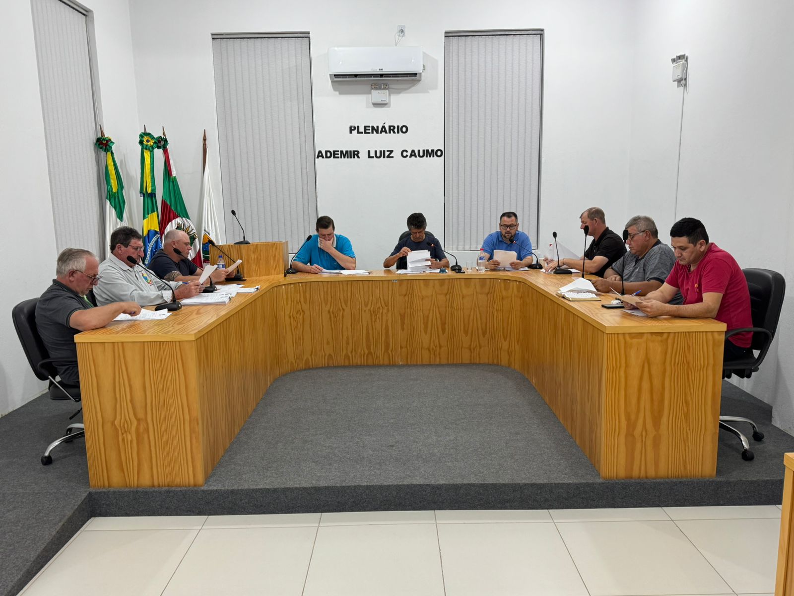 Sessão Ordinária da Câmara dos vereadores de Progresso em 01/12/2025