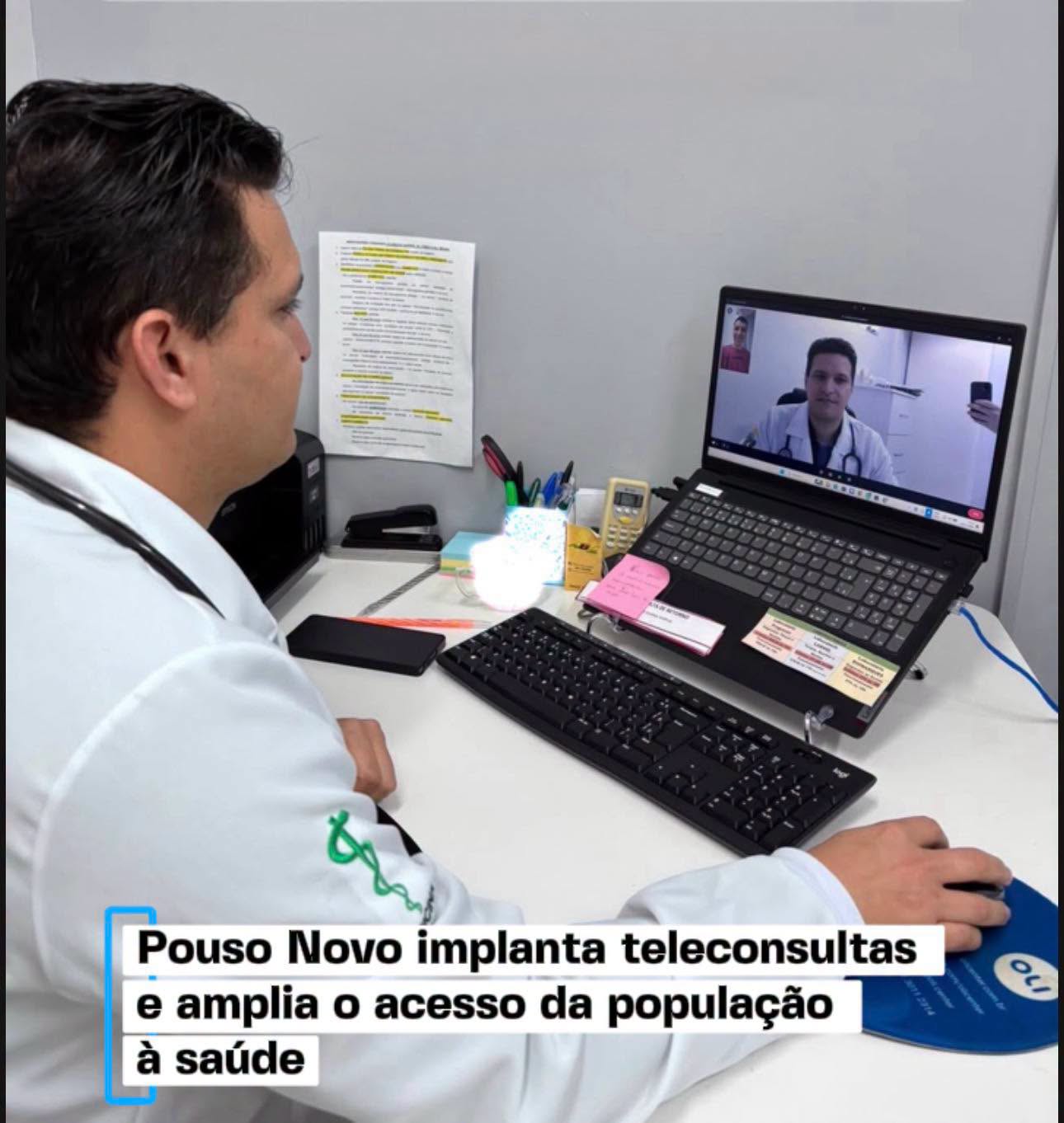 Teleconsultas na Atenção Primária em Pouso Novo